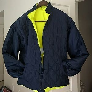 reversible cycling jacket